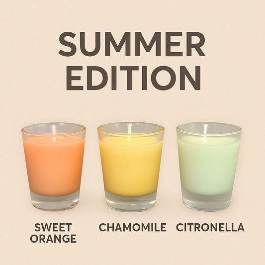 Luve - kit " Summer Edition" Small Shot Candels